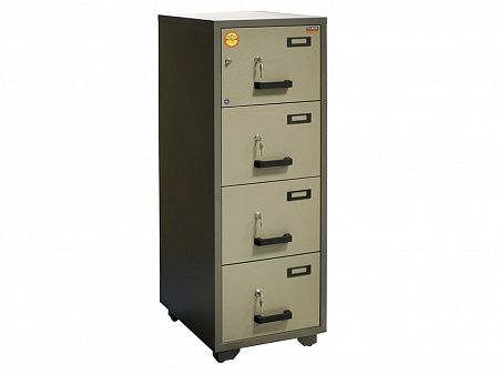 Flame retardant file cabinet VALBERG FC 4K-KK